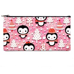 Cute Penguin Pattern Pencil Case