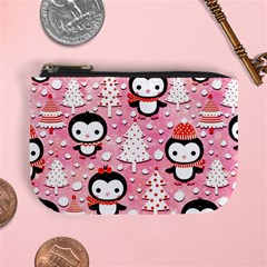 Cute Penguin Pattern Mini Coin Purse