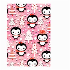 Cute Penguin Pattern Small Garden Flag (Two Sides)