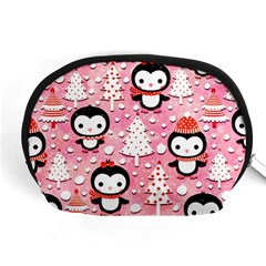 Cute Penguin Pattern Accessory Pouch (Medium)