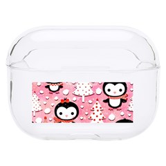 Cute Penguin Pattern Hard PC AirPods Pro Case