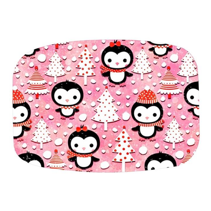 Cute Penguin Pattern Mini Square Pill Box