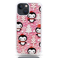 Cute Penguin Pattern iPhone 13 mini TPU UV Print Case