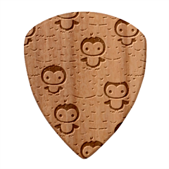 Cute Penguin Pattern Wood Guitar Pick (Set of 10)