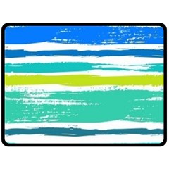 Oceean Colours Two Sides Fleece Blanket (large) by tunjiolaseni