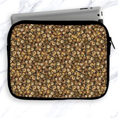 Floral Fusion Print Apple Ipad 2/3/4 Zipper Cases by dflcprintsclothing