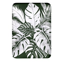 Abstract Art Tropical Leaves Rectangular Glass Fridge Magnet (4 Pack) by Valentinaart