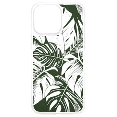 Abstract Art Tropical Leaves Iphone 15 Pro Max Tpu Uv Print Case