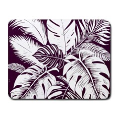 Abstract Art Tropical Leaves Small Mousepad