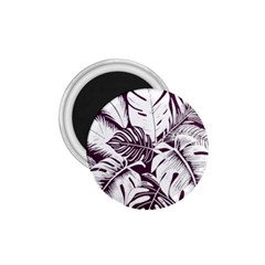 Abstract Art Tropical Leaves 1.75  Magnets