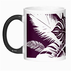 Abstract Art Tropical Leaves Morph Mug