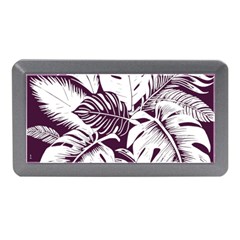 Abstract Art Tropical Leaves Memory Card Reader (Mini)