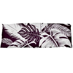 Abstract Art Tropical Leaves Body Pillow Case Dakimakura (Two Sides)