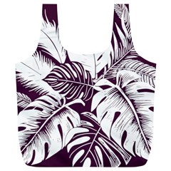 Abstract Art Tropical Leaves Full Print Recycle Bag (XL)