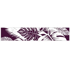 Abstract Art Tropical Leaves Large Premium Plush Fleece Scarf 