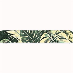 Abstract Art Tropical Leaves Small Bar Mat by Valentinaart