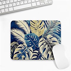 Abstract Art Tropical Leaves Small Mousepad by Valentinaart