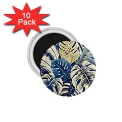 Abstract Art Tropical Leaves 1 75  Magnets (10 Pack)  by Valentinaart