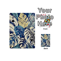 Abstract Art Tropical Leaves Playing Cards 54 Designs (mini)