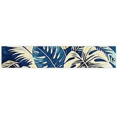 Abstract Art Tropical Leaves Large Premium Plush Fleece Scarf 