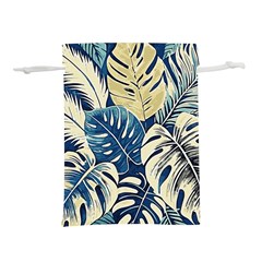 Abstract Art Tropical Leaves Lightweight Drawstring Pouch (s)