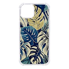 Abstract Art Tropical Leaves Iphone 14 Tpu Uv Print Case by Valentinaart