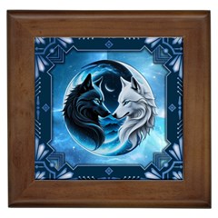 Awesome Wolves Framed Tile by FantasyArt