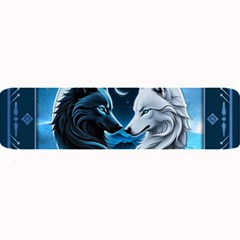 Awesome Wolves Large Bar Mat by FantasyArt