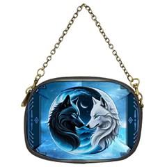 Awesome Wolves Chain Purse (two Sides) by FantasyArt