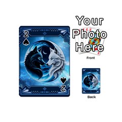 Awesome Wolves Playing Cards 54 Designs (mini) by FantasyArt