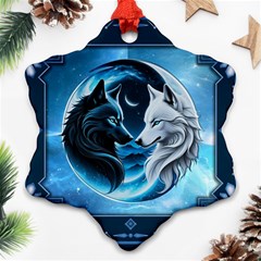 Awesome Wolves Ornament (snowflake)