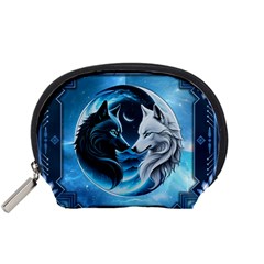 Awesome Wolves Accessory Pouch (small) by FantasyArt