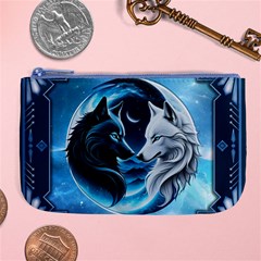 Awesome Wolves Large Coin Purse