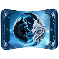 Awesome Wolves Velour Seat Head Rest Cushion by FantasyArt