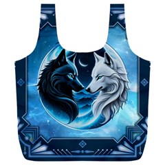 Awesome Wolves Full Print Recycle Bag (xxxl)