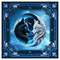 Awesome Wolves Lightweight Scarf  by FantasyArt