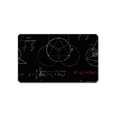 Math Board Circuit Circuits Computer Shield Tech Technology Magnet (name Card) by Loisa77