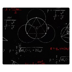 Math Board Circuit Circuits Computer Shield Tech Technology Two Sides Premium Plush Fleece Blanket (kids Size) by Loisa77