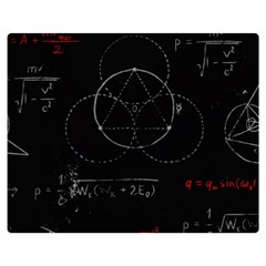 Math Board Circuit Circuits Computer Shield Tech Technology Premium Plush Fleece Blanket (medium) by Loisa77