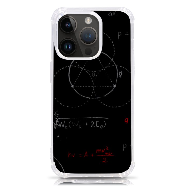 Math Board Circuit Circuits Computer Shield Tech Technology iPhone 14 Pro TPU UV Print Case