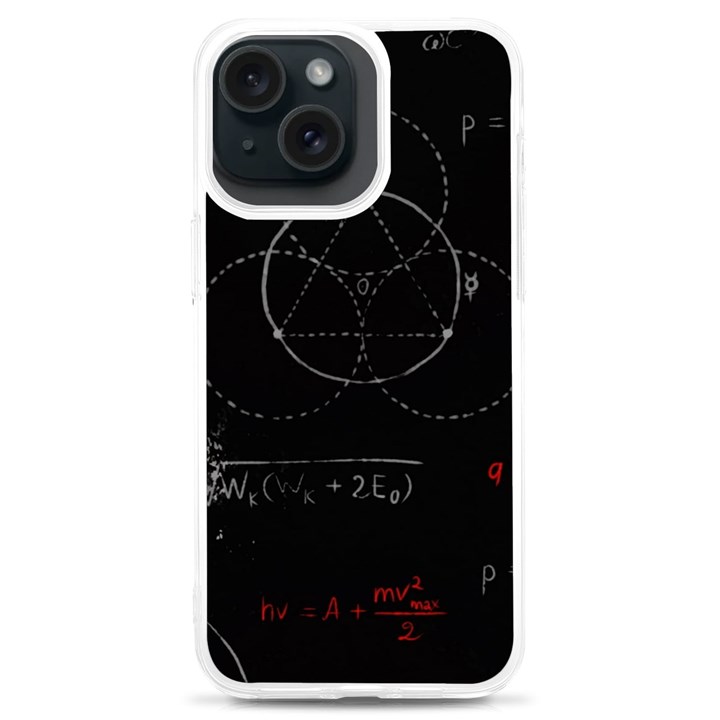 Math Board Circuit Circuits Computer Shield Tech Technology iPhone 15 Plus TPU UV Print Case