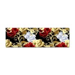 Roses Seamless Pattern Floral Sticker Bumper (100 pack) Front