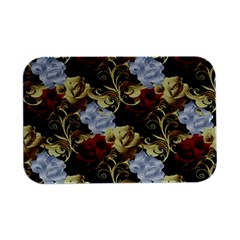 Roses Seamless Pattern Floral Open Lid Metal Box (silver)   by Loisa77