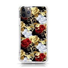 Roses Seamless Pattern Floral Iphone 11 Pro Max 6 5 Inch Tpu Uv Print Case by Loisa77