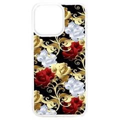 Roses Seamless Pattern Floral Iphone 15 Pro Max Tpu Uv Print Case