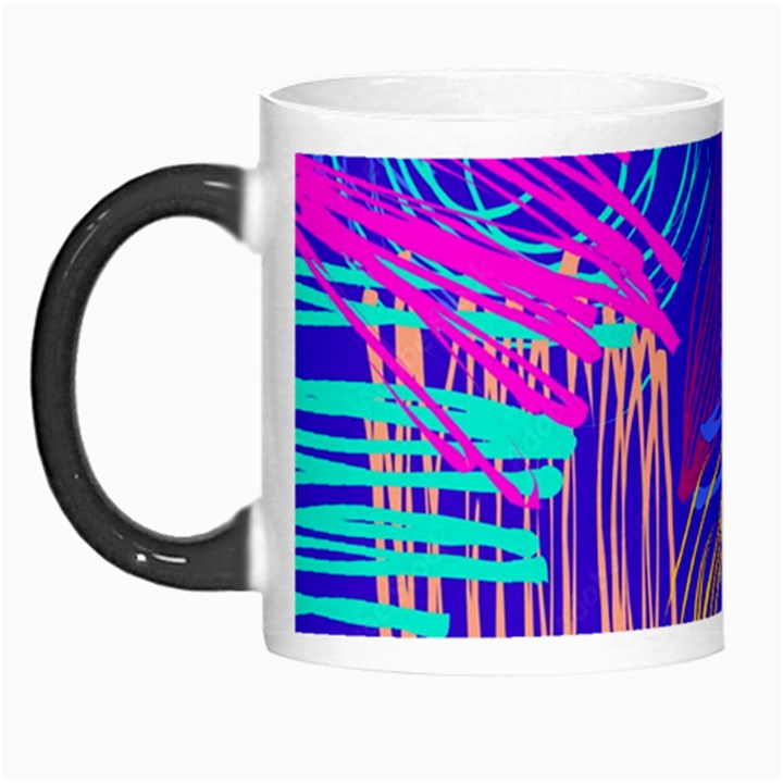 Seamless Vintage Pattern Retro 80s Or 90s Style Abstract Morph Mug