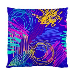 Seamless Vintage Pattern Retro 80s Or 90s Style Abstract Standard Cushion Case (two Sides) by Loisa77