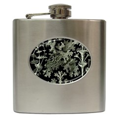 Weave Haeckel Lichenes Photobionten Hip Flask (6 Oz)