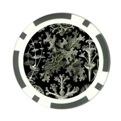 Weave Haeckel Lichenes Photobionten Poker Chip Card Guard