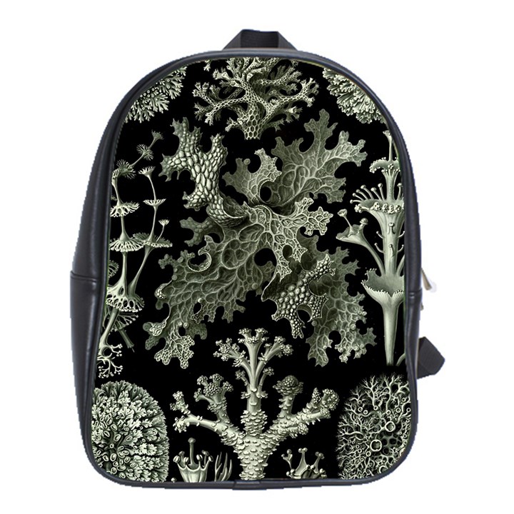 Weave Haeckel Lichenes Photobionten School Bag (XL)